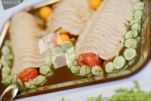 Image of catering food