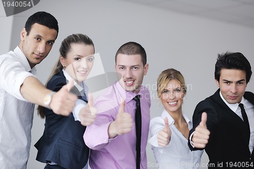 Image of business people group on meeting
