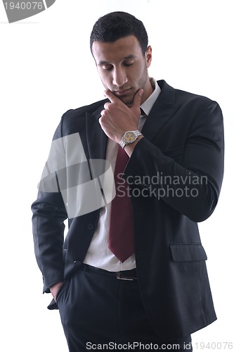 Image of depressed business man