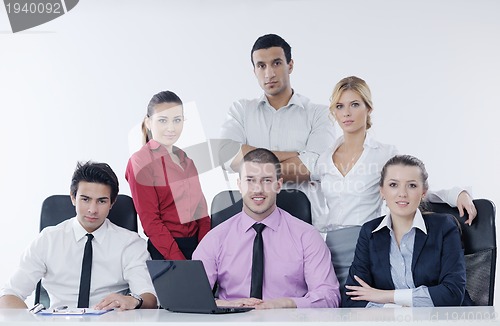 Image of business people group on meeting