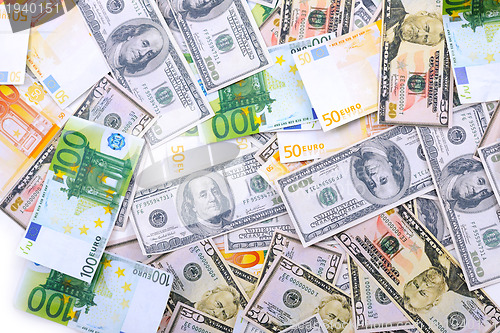 Image of business money background