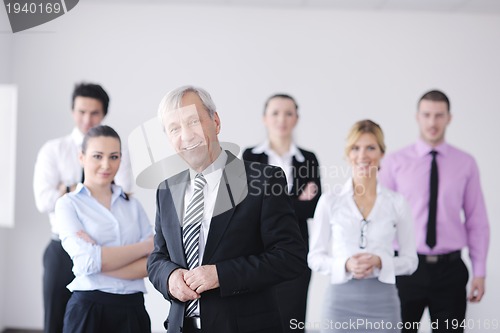 Image of Arabic business man at meeting