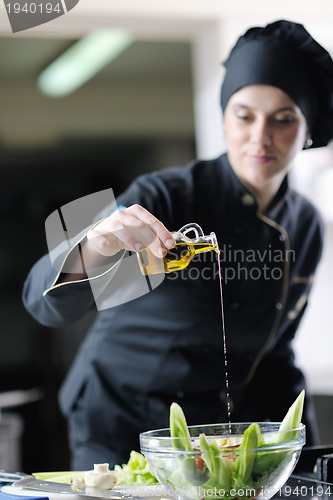Image of chef preparing meal
