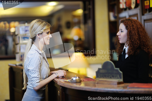 Image of hotel reception