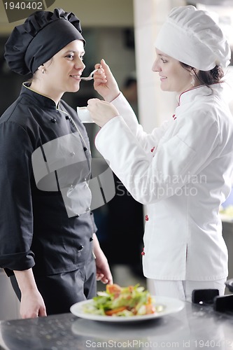 Image of chef preparing meal