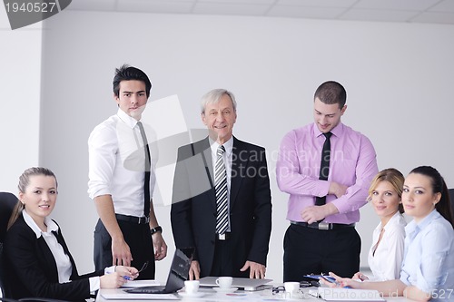 Image of business people group on meeting