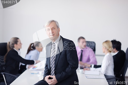 Image of business people group on meeting