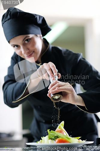 Image of chef preparing meal