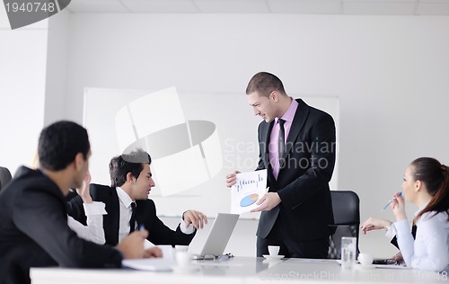 Image of business people group on meeting