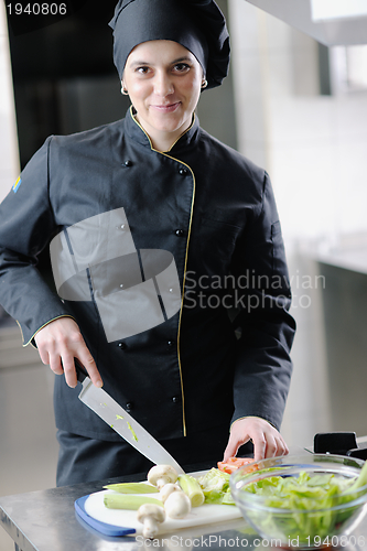 Image of chef preparing meal