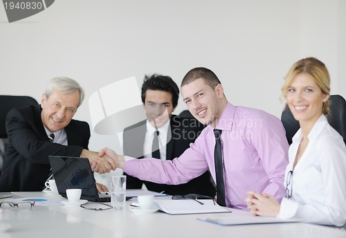 Image of business people group on meeting