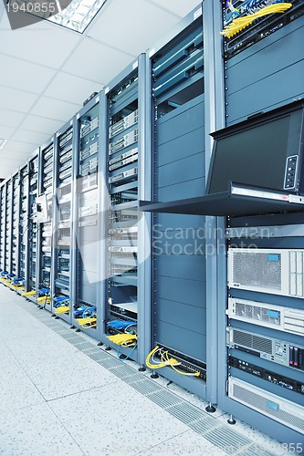 Image of network server room