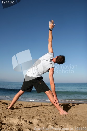 Image of Beach yoga