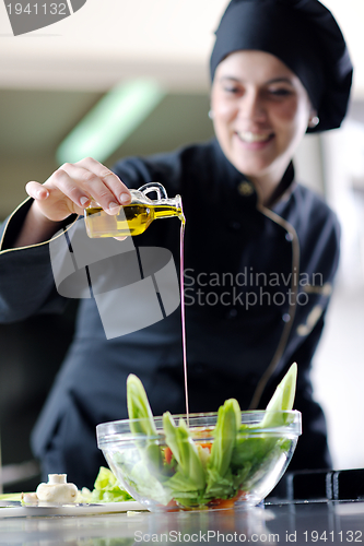 Image of chef preparing meal