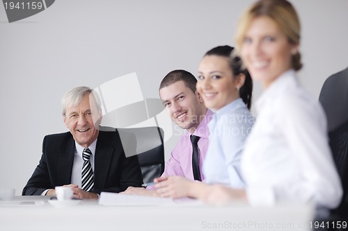 Image of business people group on meeting