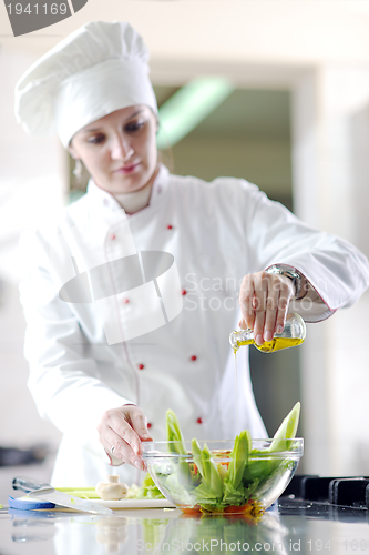 Image of chef preparing meal