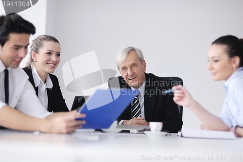 Image of business people group on meeting