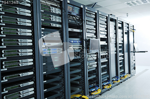 Image of network server room