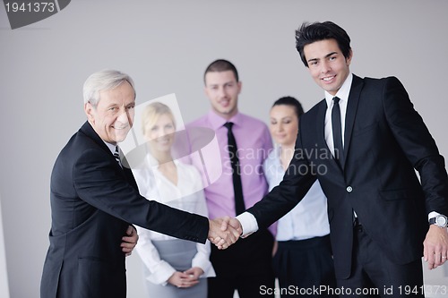 Image of business people group on meeting