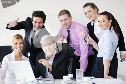 Image of business people team
