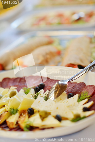 Image of catering food