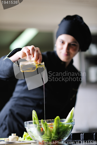 Image of chef preparing meal