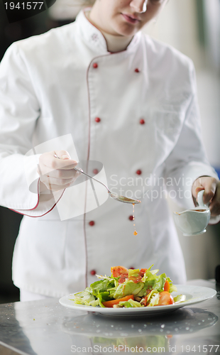 Image of chef preparing meal