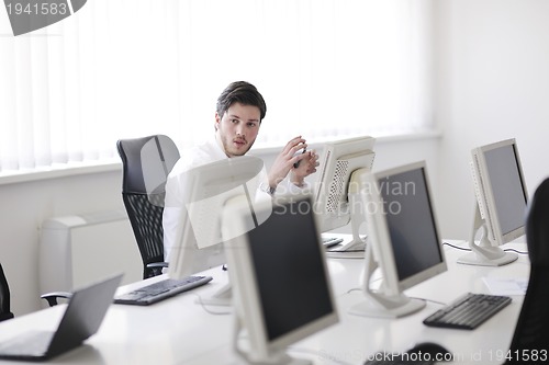 Image of handsome young business man