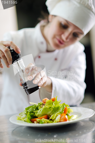 Image of chef preparing meal