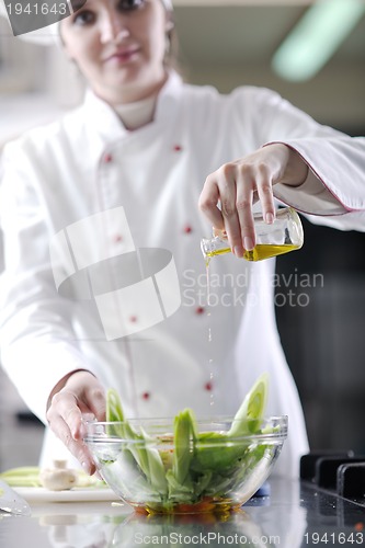 Image of chef preparing meal