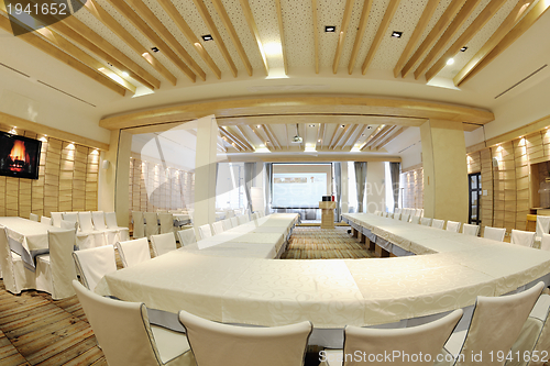 Image of Empty business conference room