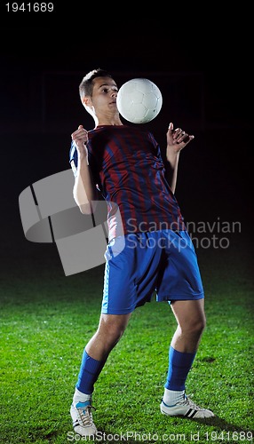 Image of football player in action