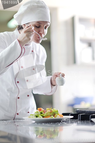 Image of chef preparing meal