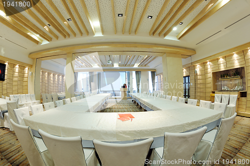 Image of Empty business conference room