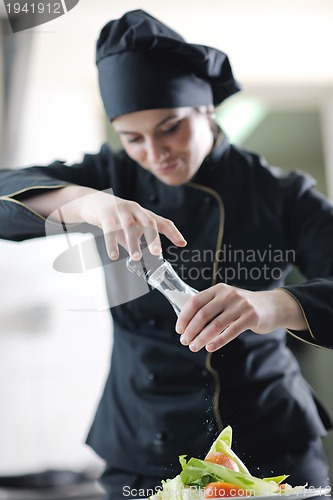 Image of chef preparing meal