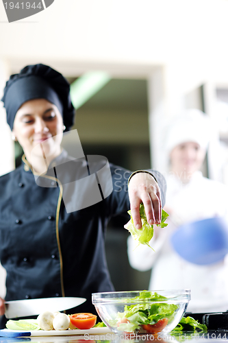 Image of chef preparing meal