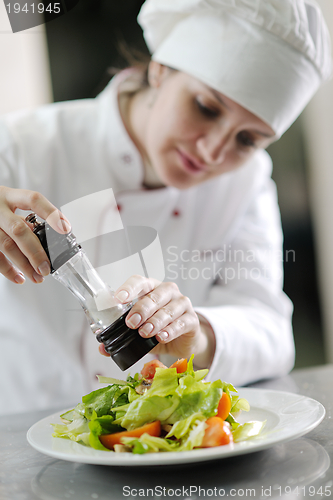 Image of chef preparing meal