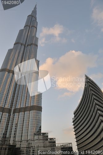 Image of dubai burj khalifa skyscraper