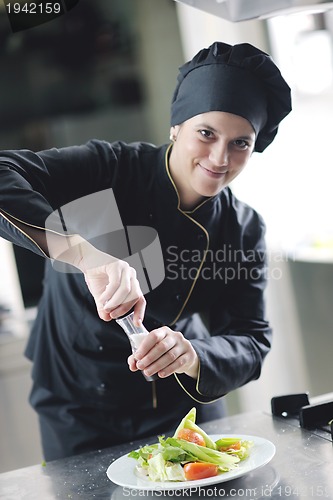 Image of chef preparing meal