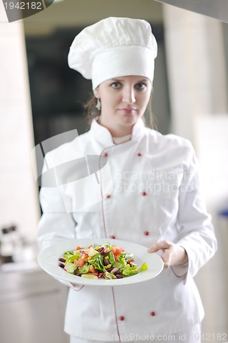 Image of chef preparing meal