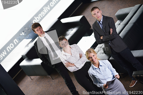 Image of business people in a meeting at office