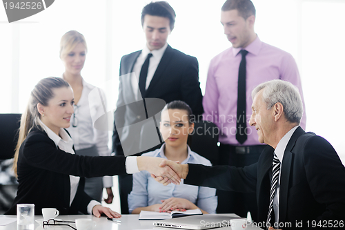 Image of business people team