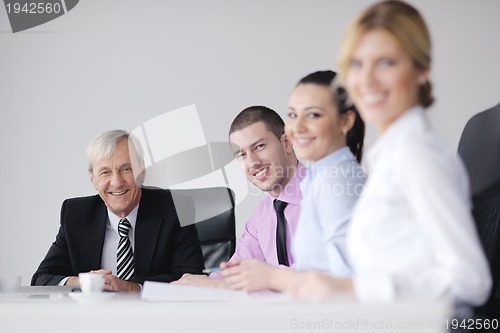 Image of business people group on meeting