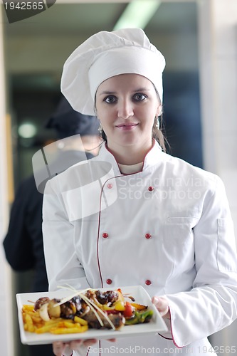 Image of chef preparing meal