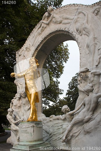 Image of Johann Strauss monument