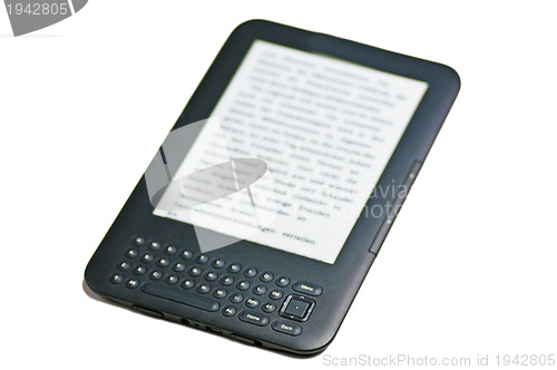 Image of e-book reader