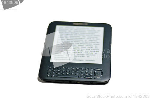 Image of e-book reader