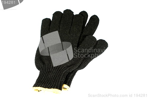 Image of Safety gloves isolated on white