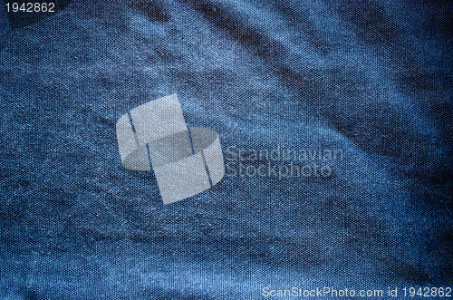 Image of grey jeans trousers material closeup background 