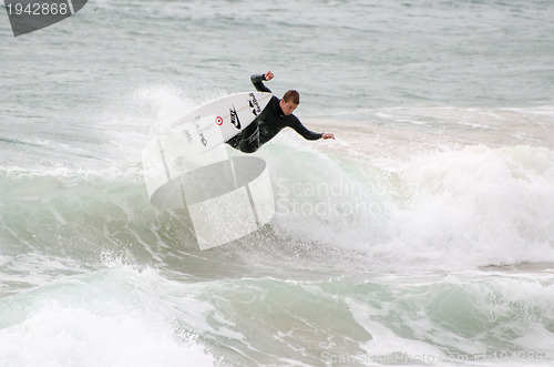 Image of Unidentified surfer